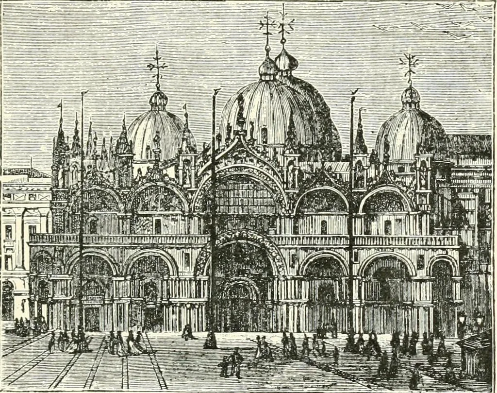 An illustration from The story of architecture: an outline of the styles in all countries, 1896, leaf 260