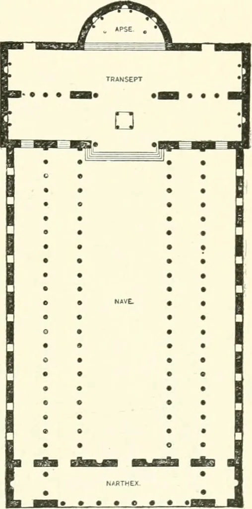 An illustration from The story of architecture: an outline of the styles in all countries, 1896, leaf 268