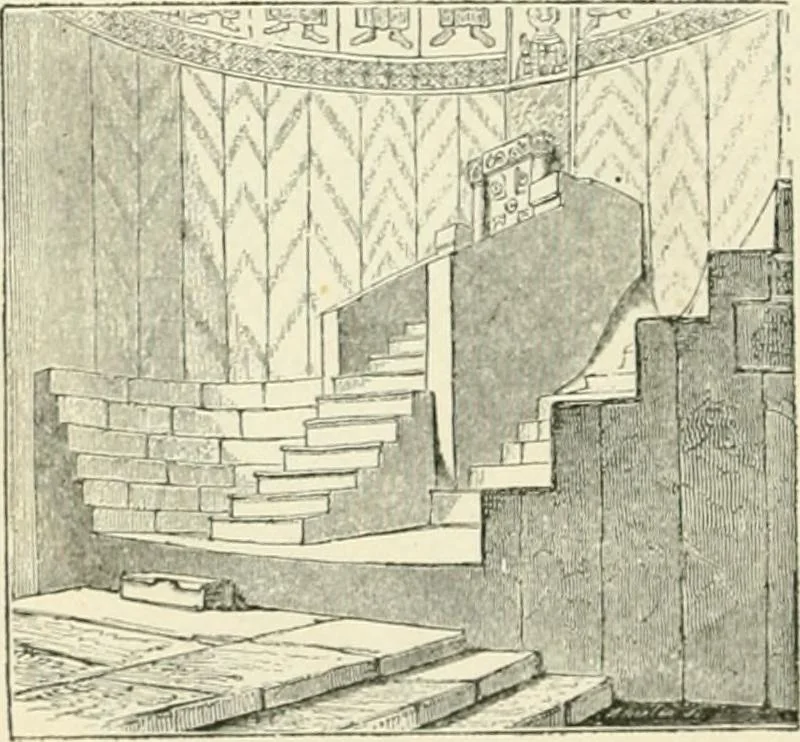 An illustration from The story of architecture: an outline of the styles in all countries, 1896, leaf 277