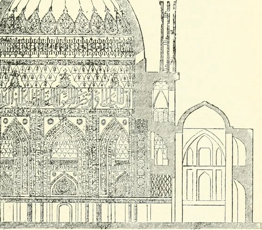 An illustration from The story of architecture: an outline of the styles in all countries, 1896, leaf 288