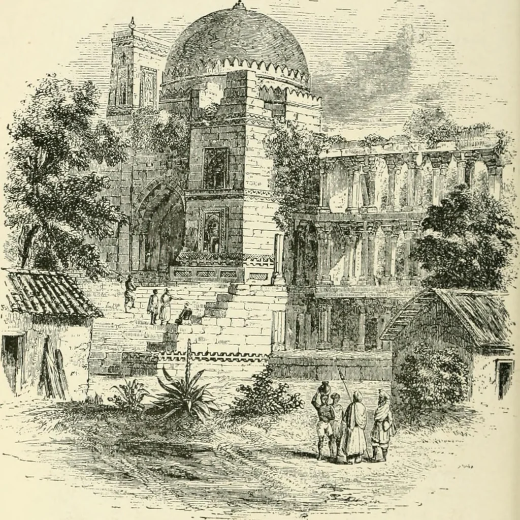 An illustration from The story of architecture: an outline of the styles in all countries, 1896, leaf 293