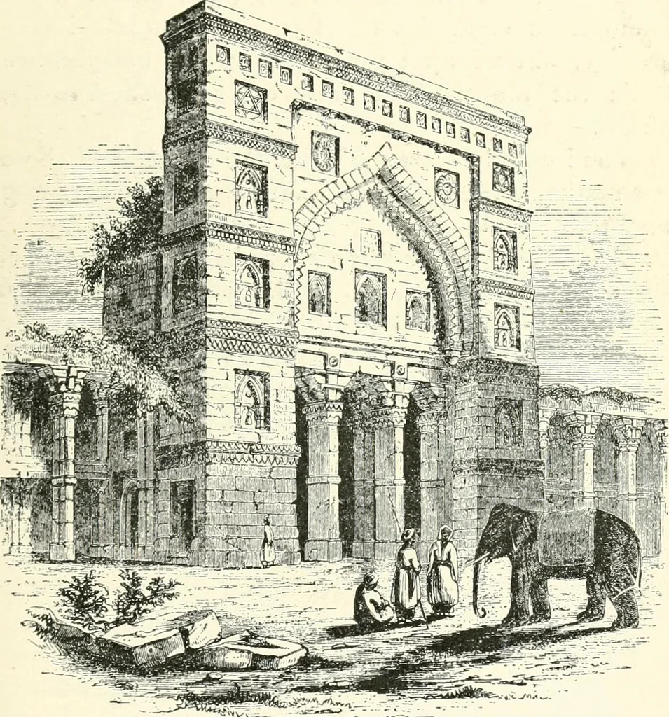 An illustration from The story of architecture: an outline of the styles in all countries, 1896, leaf 294