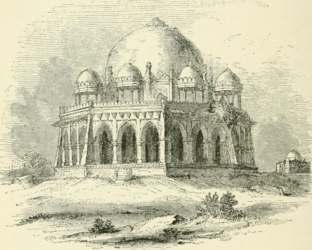 An illustration from The story of architecture: an outline of the styles in all countries, 1896, leaf 297