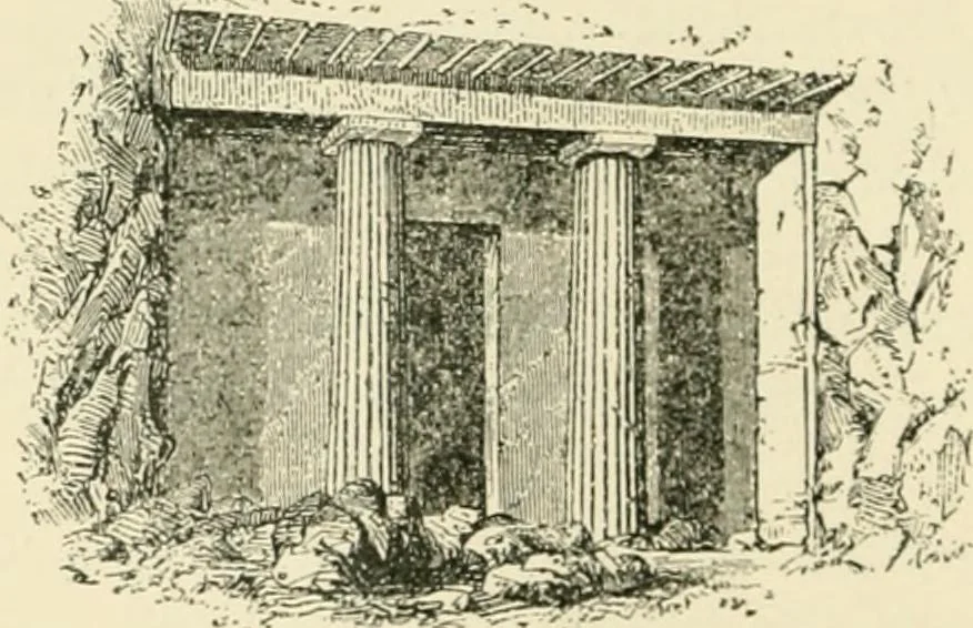 An illustration from The story of architecture: an outline of the styles in all countries, 1896, leaf 31