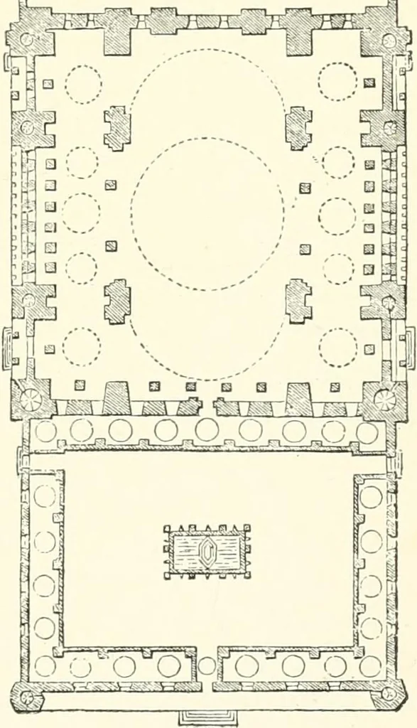 An illustration from The story of architecture: an outline of the styles in all countries, 1896, leaf 310