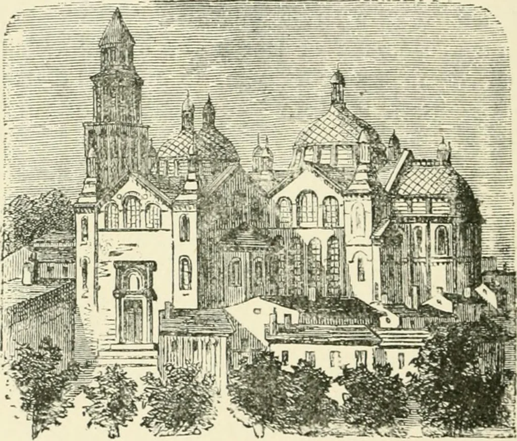 An illustration from The story of architecture: an outline of the styles in all countries, 1896, leaf 315