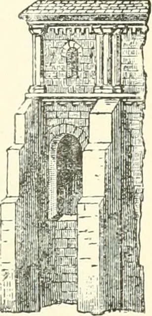 An illustration from The story of architecture: an outline of the styles in all countries, 1896, leaf 316