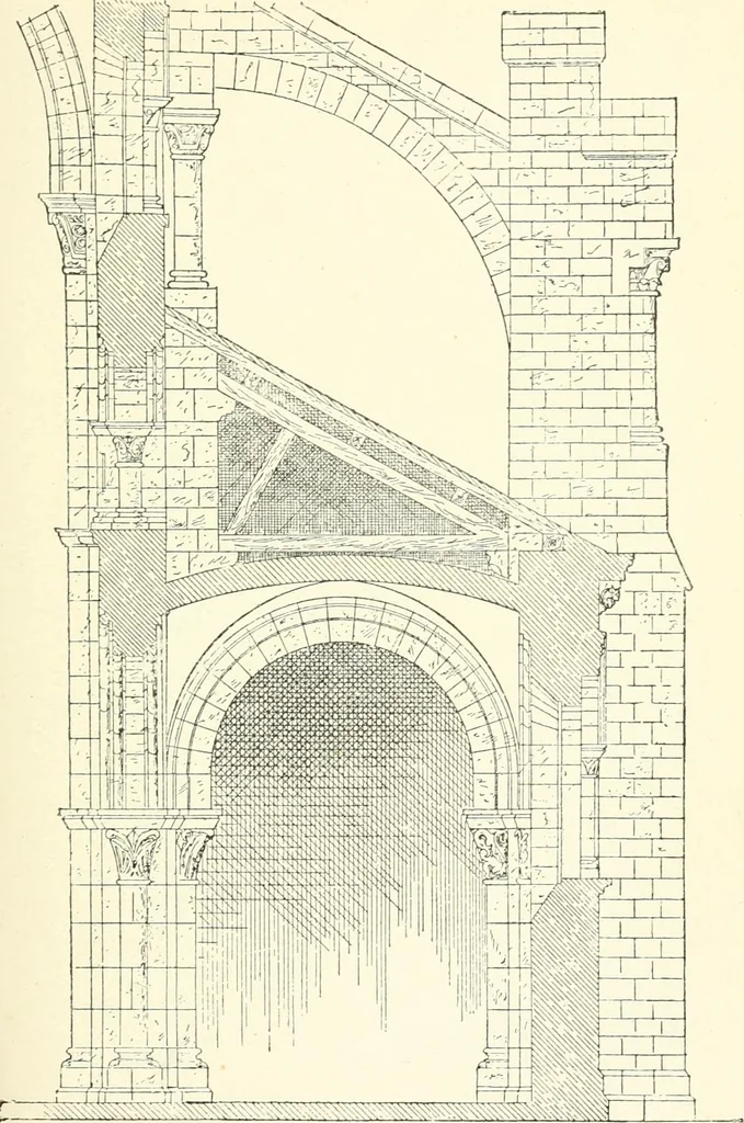 An illustration from The story of architecture: an outline of the styles in all countries, 1896, leaf 320