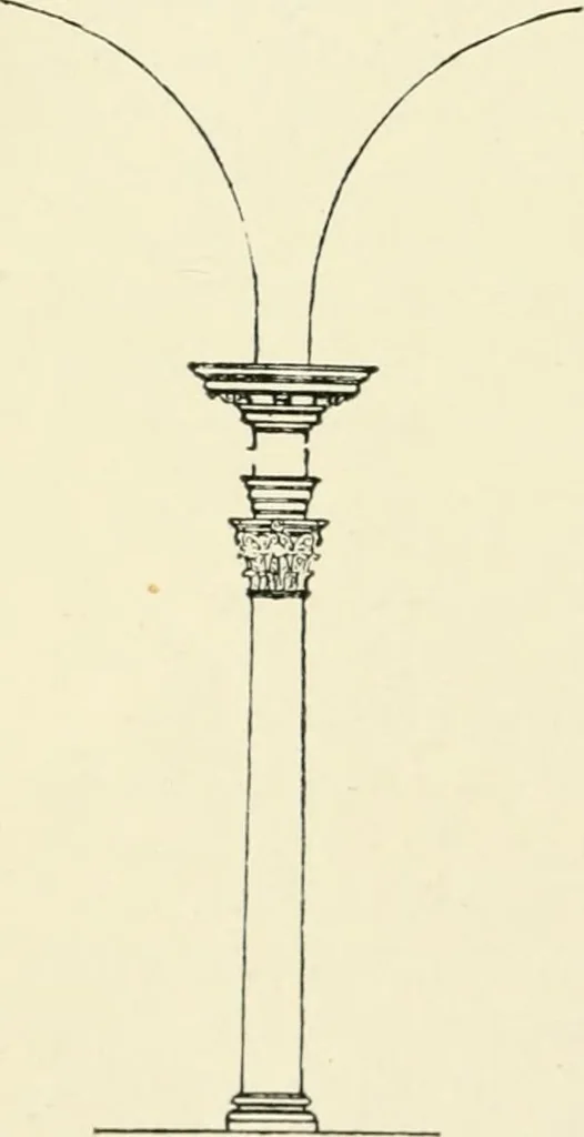 An illustration from The story of architecture: an outline of the styles in all countries, 1896, leaf 329