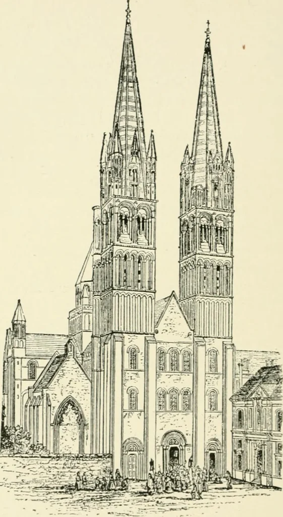 An illustration from The story of architecture: an outline of the styles in all countries, 1896, leaf 333