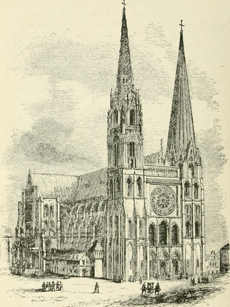 An illustration from The story of architecture: an outline of the styles in all countries, 1896, leaf 357