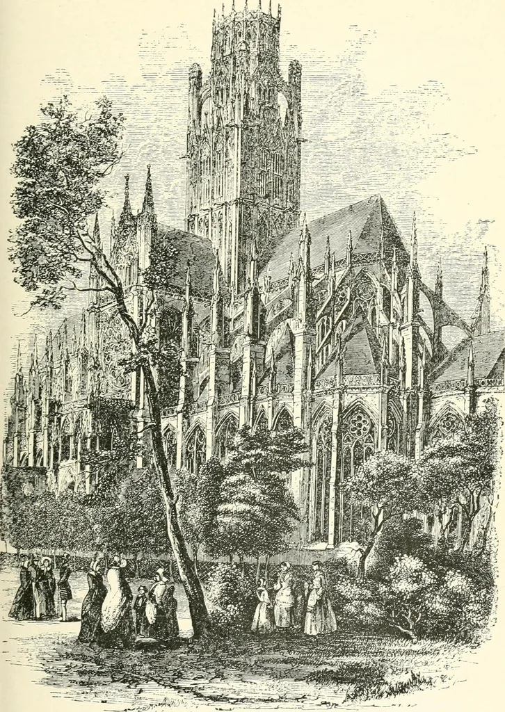 An illustration from The story of architecture: an outline of the styles in all countries, 1896, leaf 362