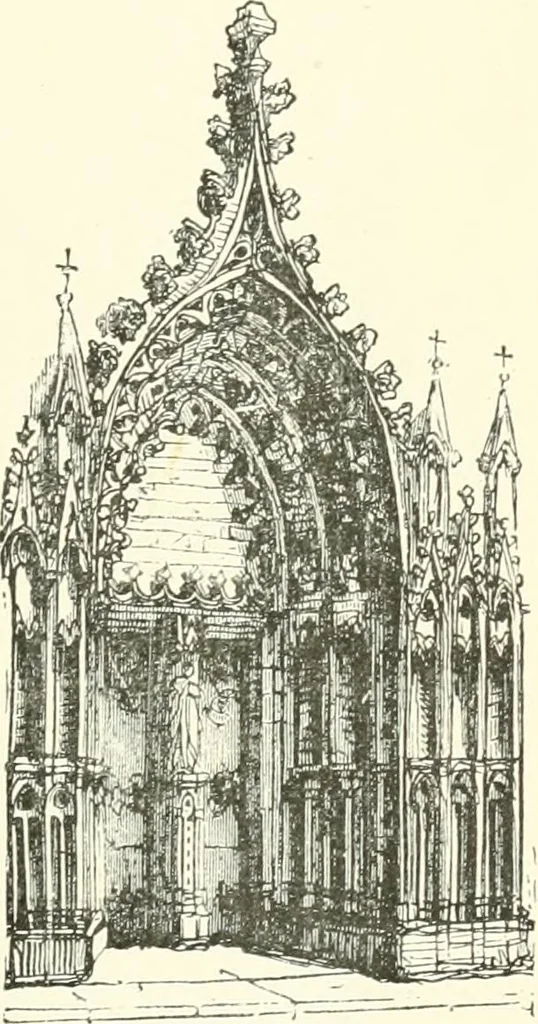 An illustration from The story of architecture: an outline of the styles in all countries, 1896, leaf 364