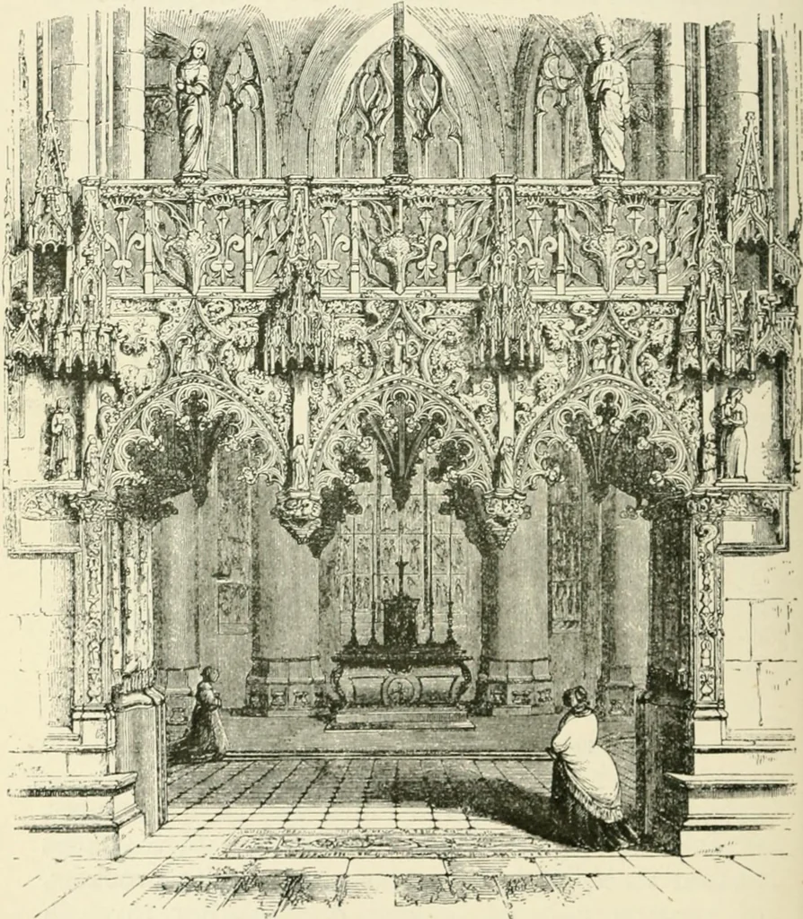 An illustration from The story of architecture: an outline of the styles in all countries, 1896, leaf 367