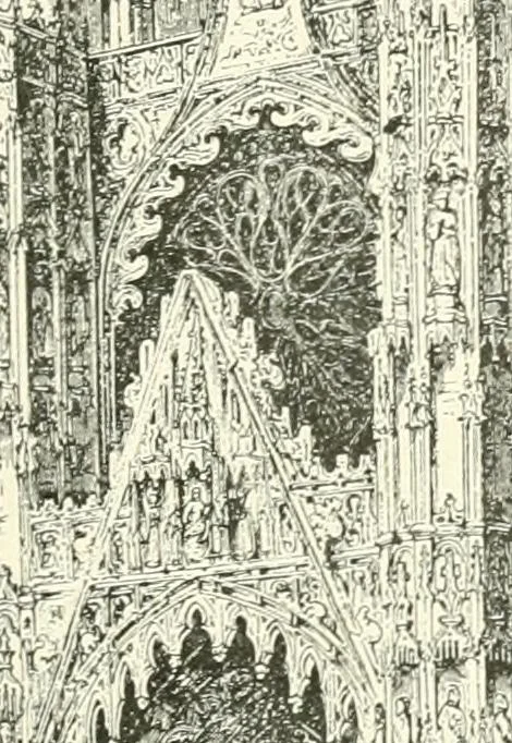 An illustration from The story of architecture: an outline of the styles in all countries, 1896, leaf 368
