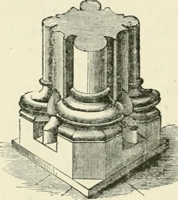 An illustration from The story of architecture: an outline of the styles in all countries, 1896, leaf 375