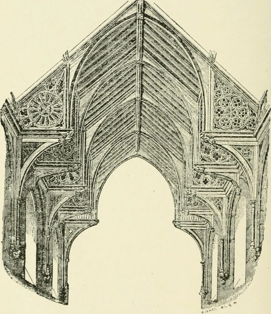 An illustration from The story of architecture: an outline of the styles in all countries, 1896, leaf 381