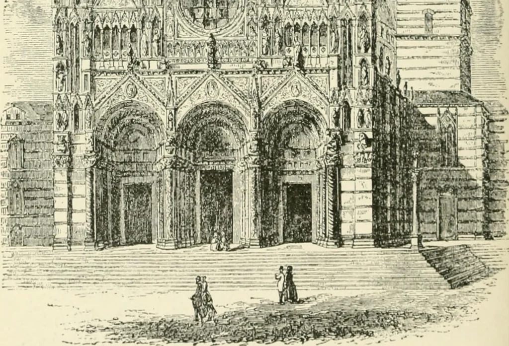 An illustration from The story of architecture: an outline of the styles in all countries, 1896, leaf 383