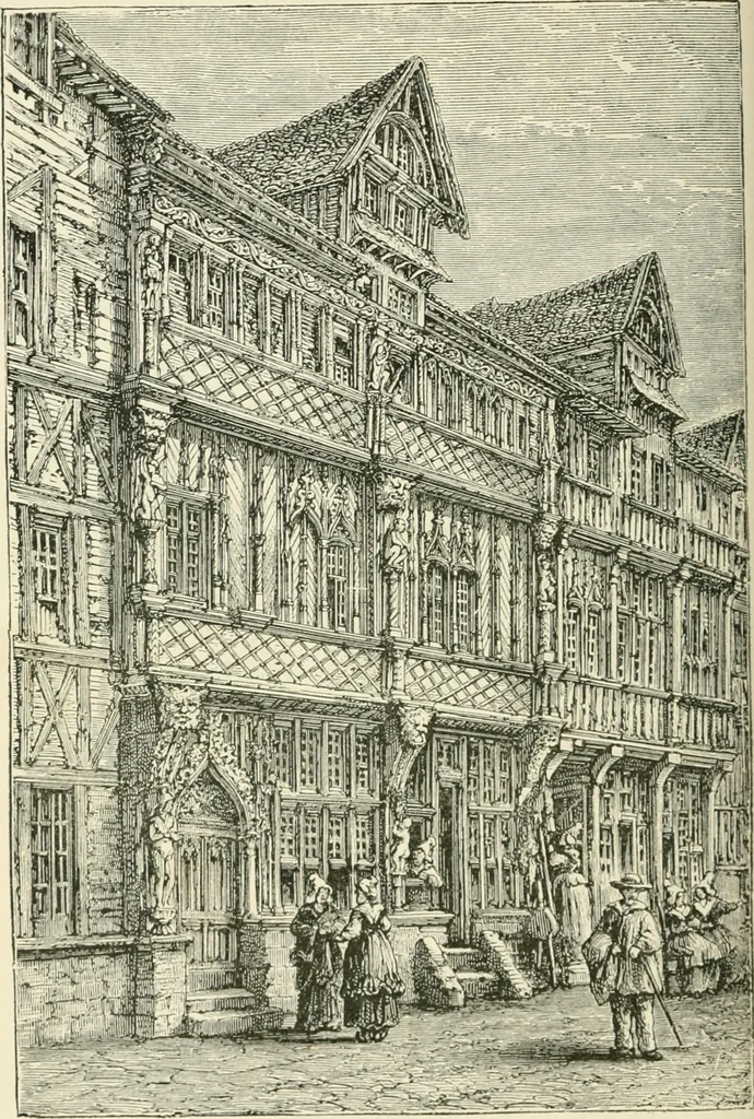 An illustration from The story of architecture: an outline of the styles in all countries, 1896, leaf 393