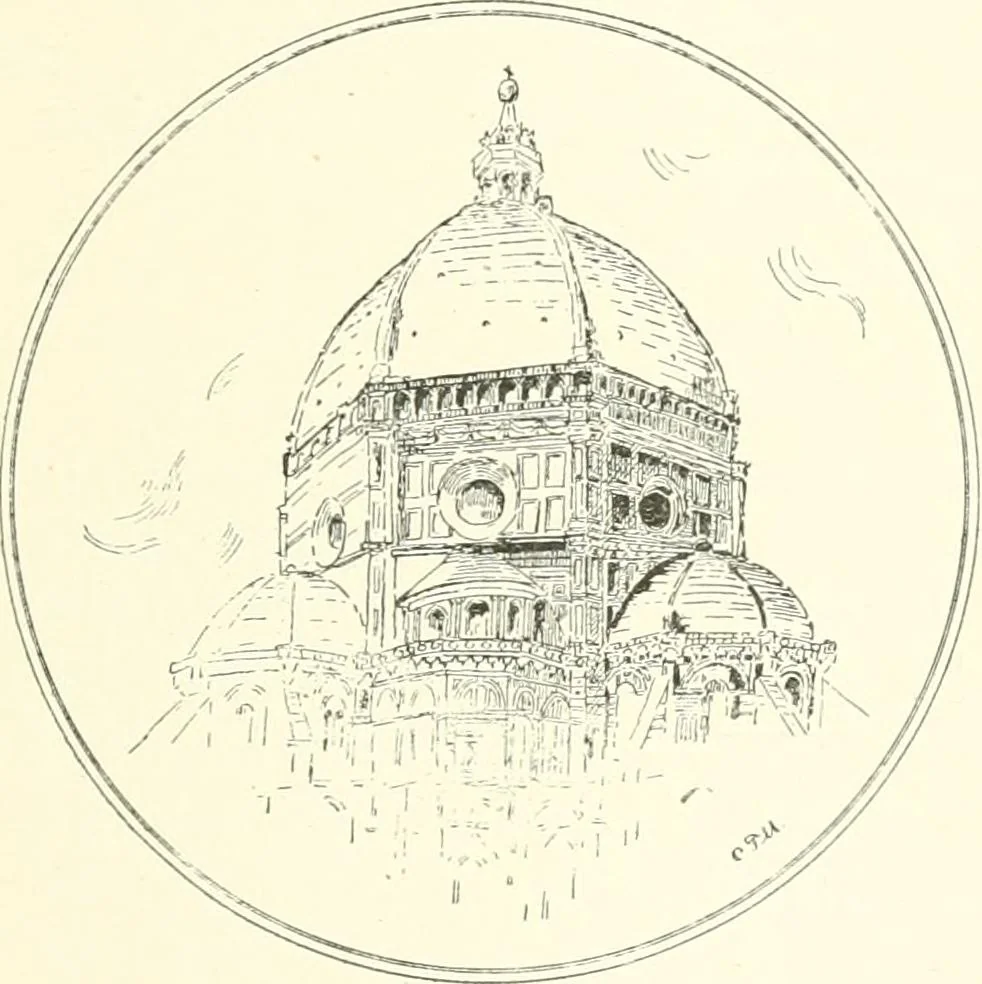 An illustration from The story of architecture: an outline of the styles in all countries, 1896, leaf 404