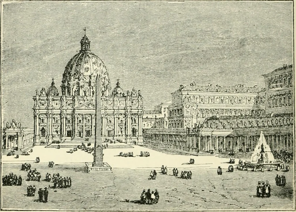 An illustration from The story of architecture: an outline of the styles in all countries, 1896, leaf 409