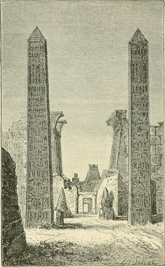 An illustration from The story of architecture: an outline of the styles in all countries, 1896, leaf 43