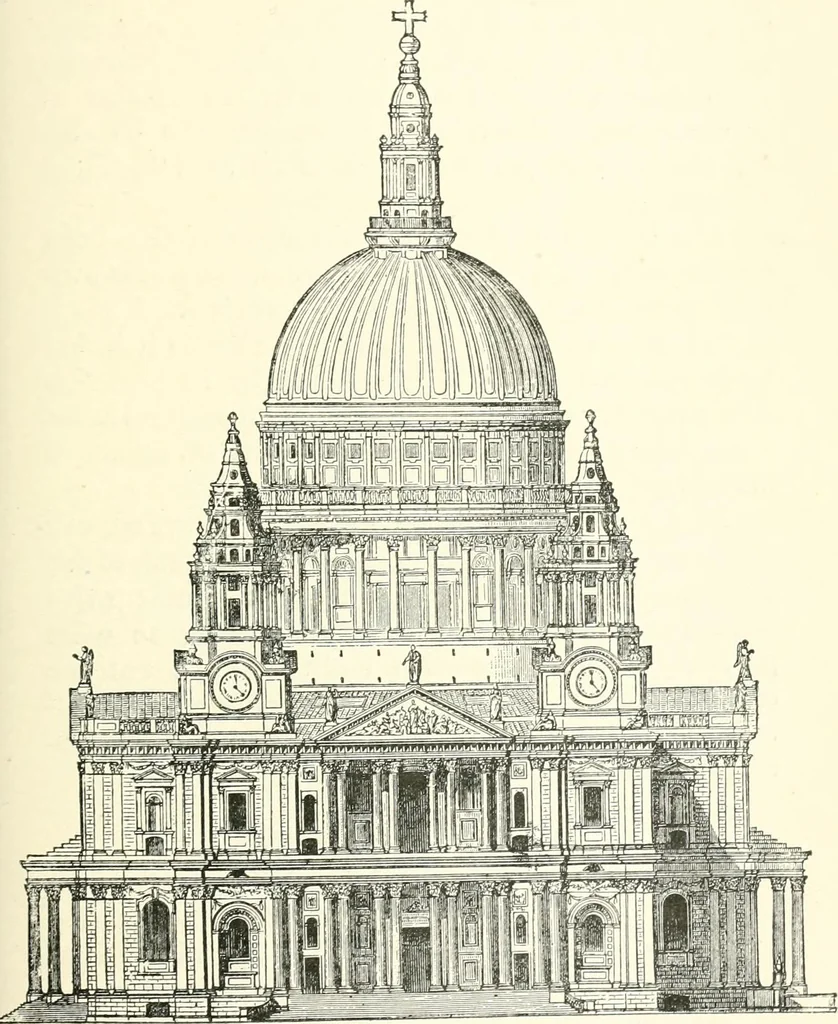 An illustration from The story of architecture: an outline of the styles in all countries, 1896, leaf 432