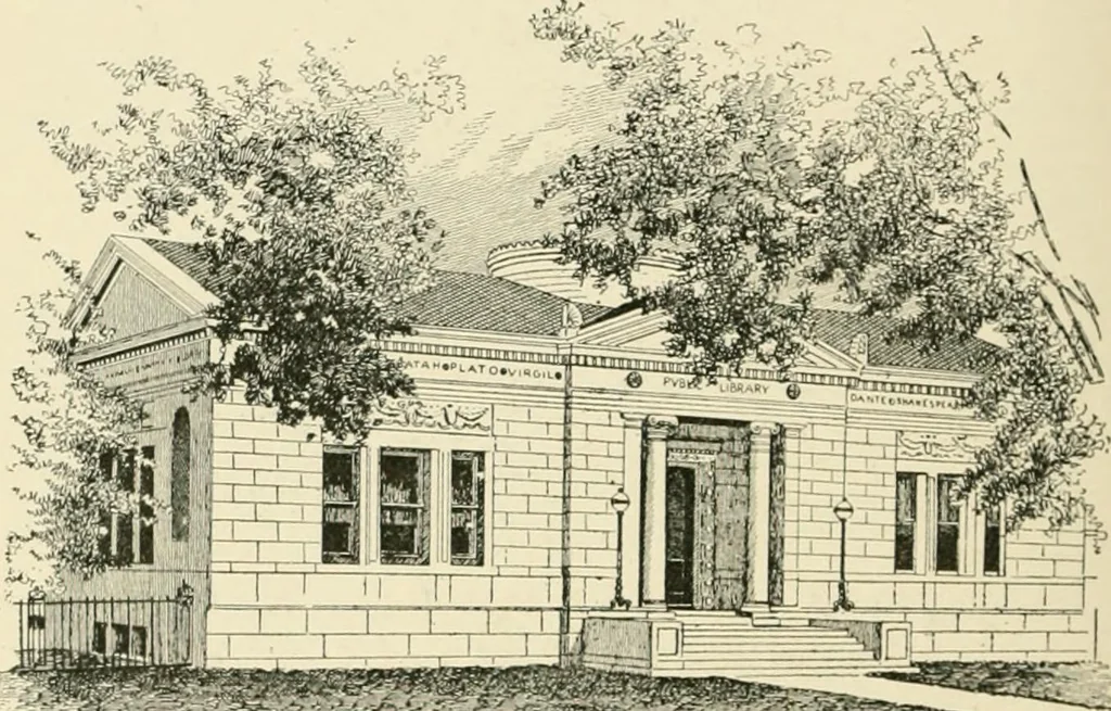 An illustration from The story of architecture: an outline of the styles in all countries, 1896, leaf 477
