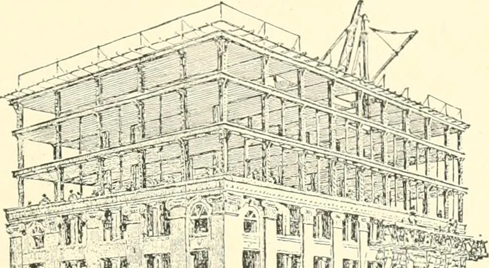 An illustration from The story of architecture: an outline of the styles in all countries, 1896, leaf 480