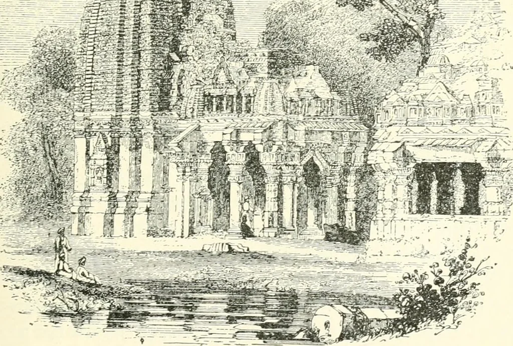 An illustration from The story of architecture: an outline of the styles in all countries, 1896, leaf 76
