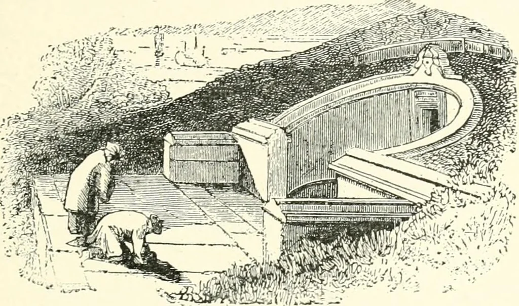An illustration from The story of architecture: an outline of the styles in all countries, 1896, leaf 98