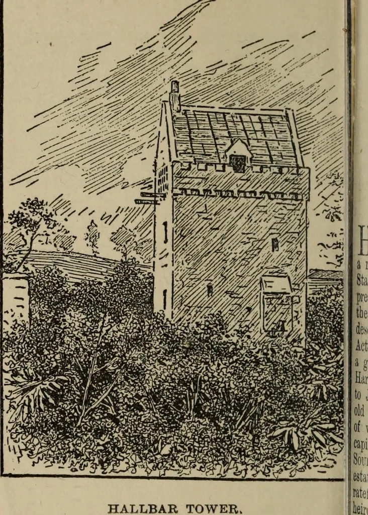An illustration from The Story of Bothwell Castle, Tillietudlem, Crookston, and Other Castles, 1900, leaf 119