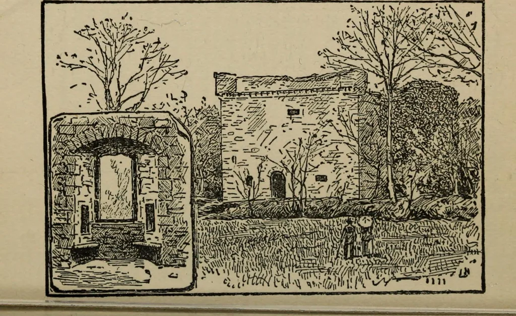 An illustration from The Story of Bothwell Castle, Tillietudlem, Crookston, and Other Castles, 1900, leaf 41