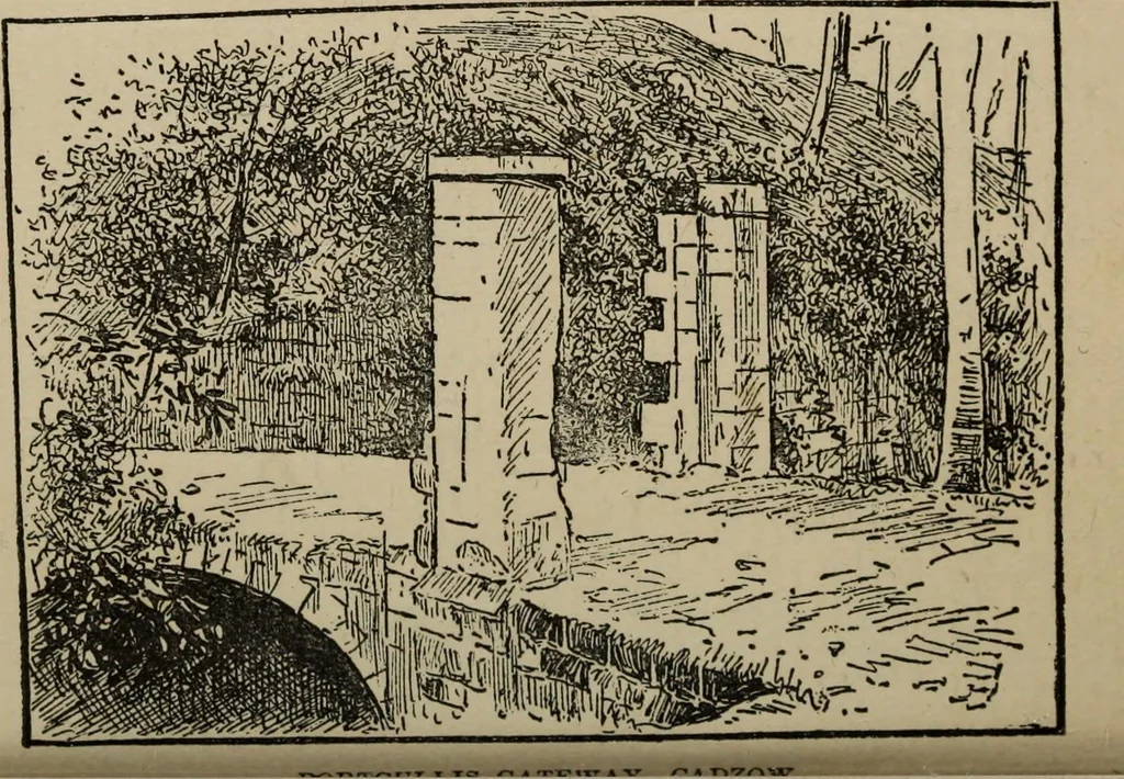 An illustration from The Story of Bothwell Castle, Tillietudlem, Crookston, and Other Castles, 1900, leaf 67