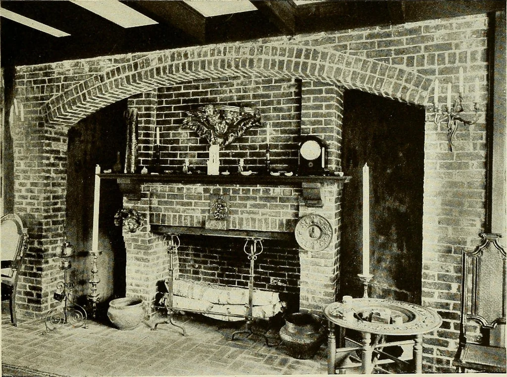 An illustration from The Story of brick ; the permanence, beauty, and economy of the face brick house / American Face Brick Association, 1922, leaf 20