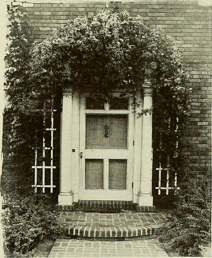 An illustration from The Story of brick ; the permanence, beauty, and economy of the face brick house / American Face Brick Association, 1922, leaf 22