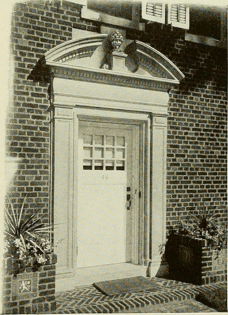 An illustration from The Story of brick ; the permanence, beauty, and economy of the face brick house / American Face Brick Association, 1922, leaf 24