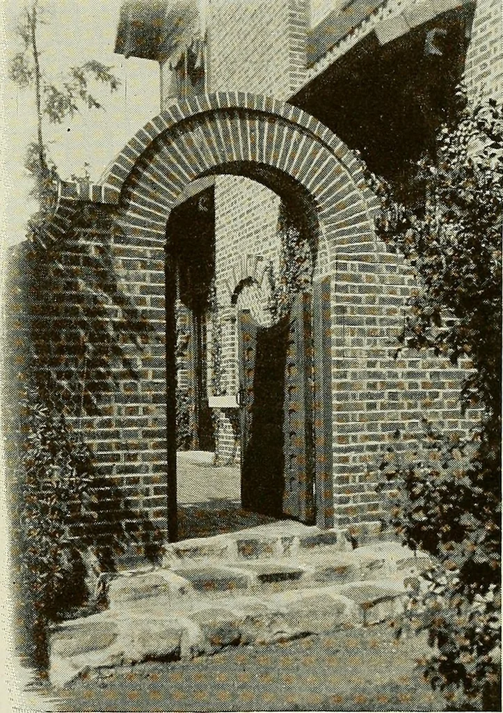 An illustration from The Story of brick ; the permanence, beauty, and economy of the face brick house / American Face Brick Association, 1922, leaf 26