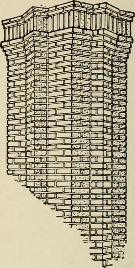 An illustration from The Story of brick ; the permanence, beauty, and economy of the face brick house / American Face Brick Association, 1922, leaf 37