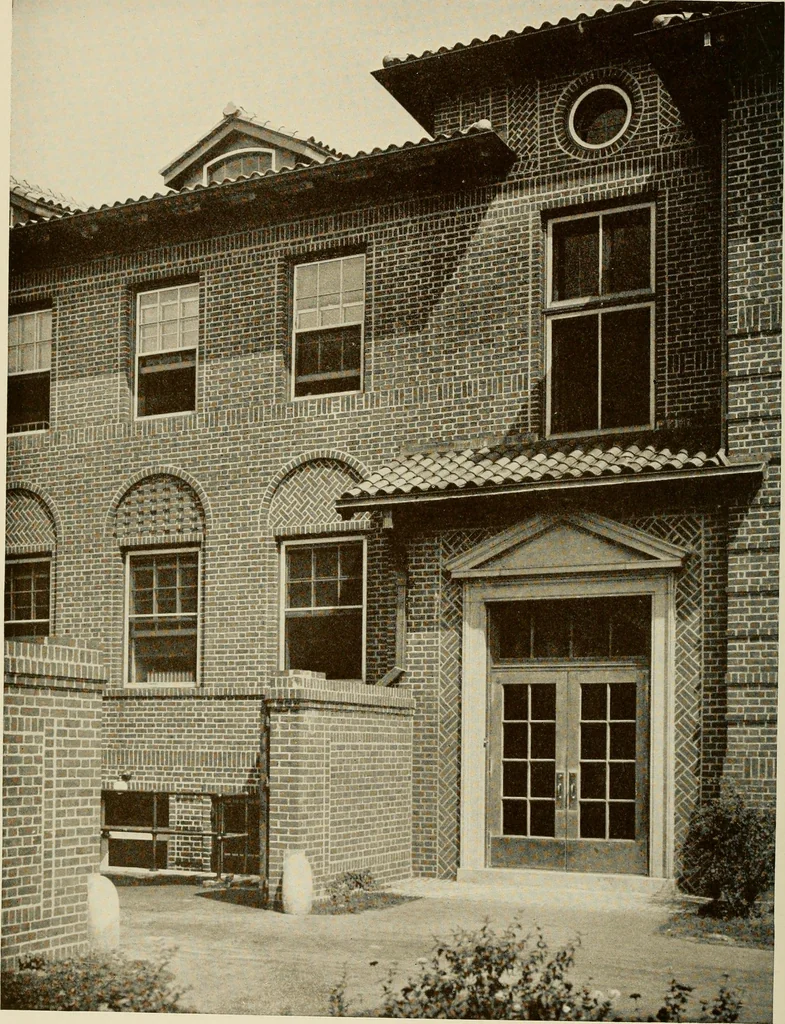 An illustration from The Story of brick ; the permanence, beauty, and economy of the face brick house / American Face Brick Association, 1922, leaf 39