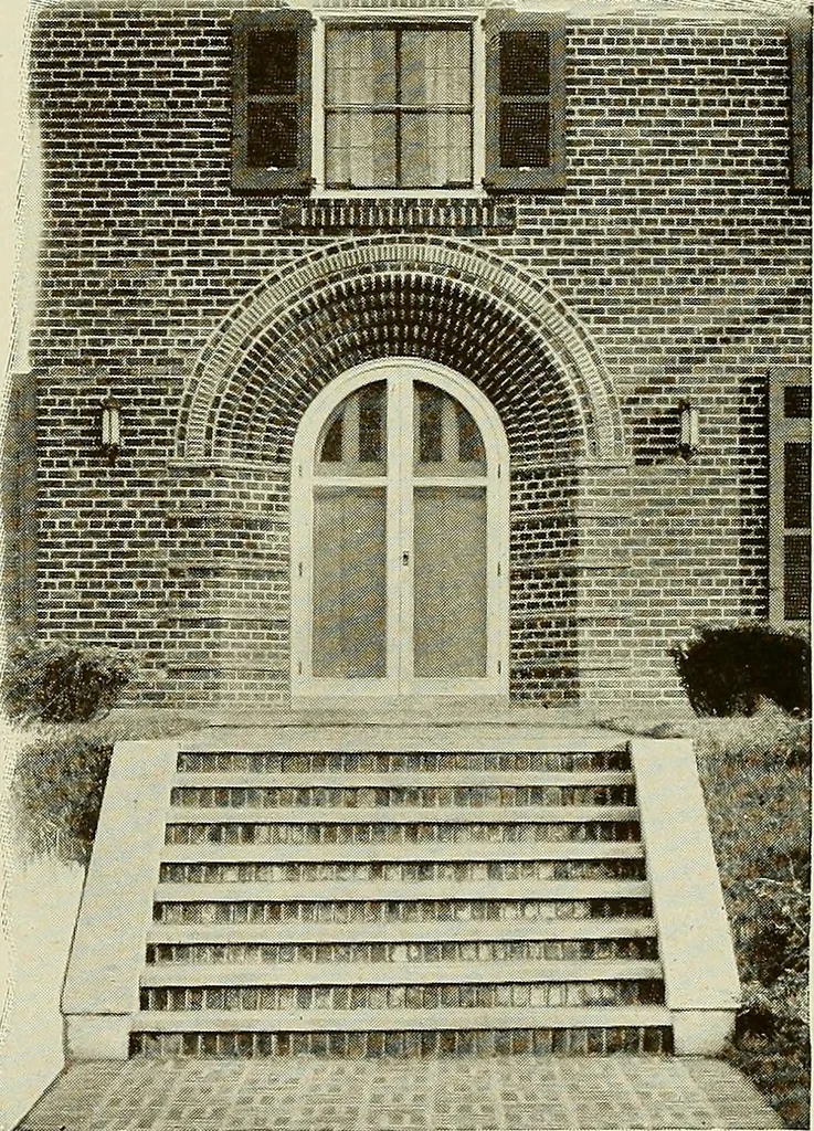 An illustration from The Story of brick ; the permanence, beauty, and economy of the face brick house / American Face Brick Association, 1922, leaf 40