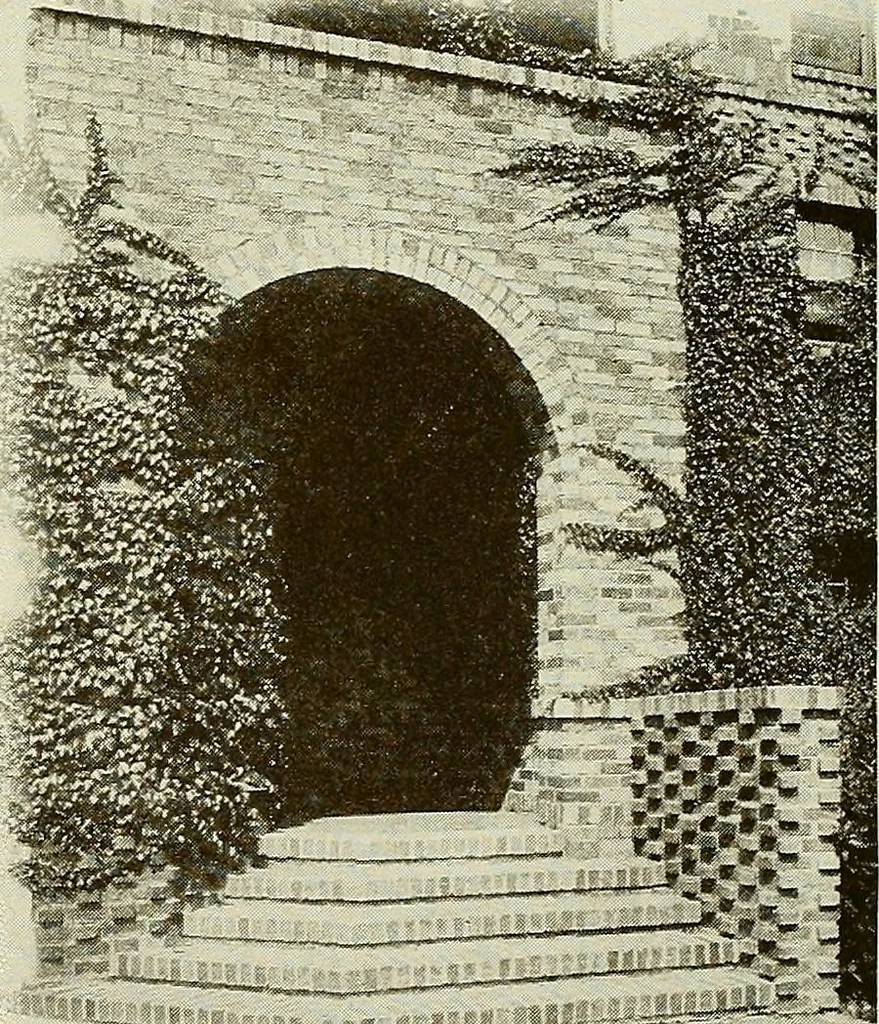 An illustration from The Story of brick ; the permanence, beauty, and economy of the face brick house / American Face Brick Association, 1922, leaf 46