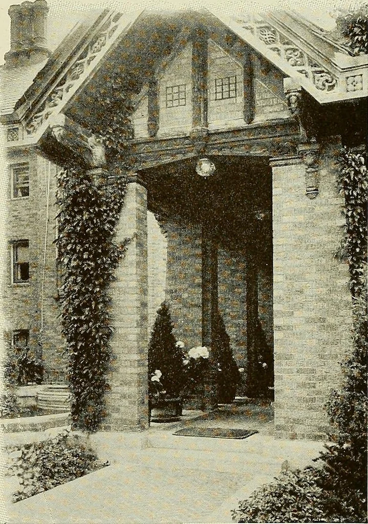 An illustration from The Story of brick ; the permanence, beauty, and economy of the face brick house / American Face Brick Association, 1922, leaf 48