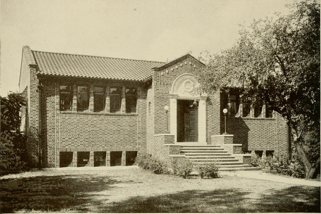An illustration from The Story of brick ; the permanence, beauty, and economy of the face brick house / American Face Brick Association, 1922, leaf 49