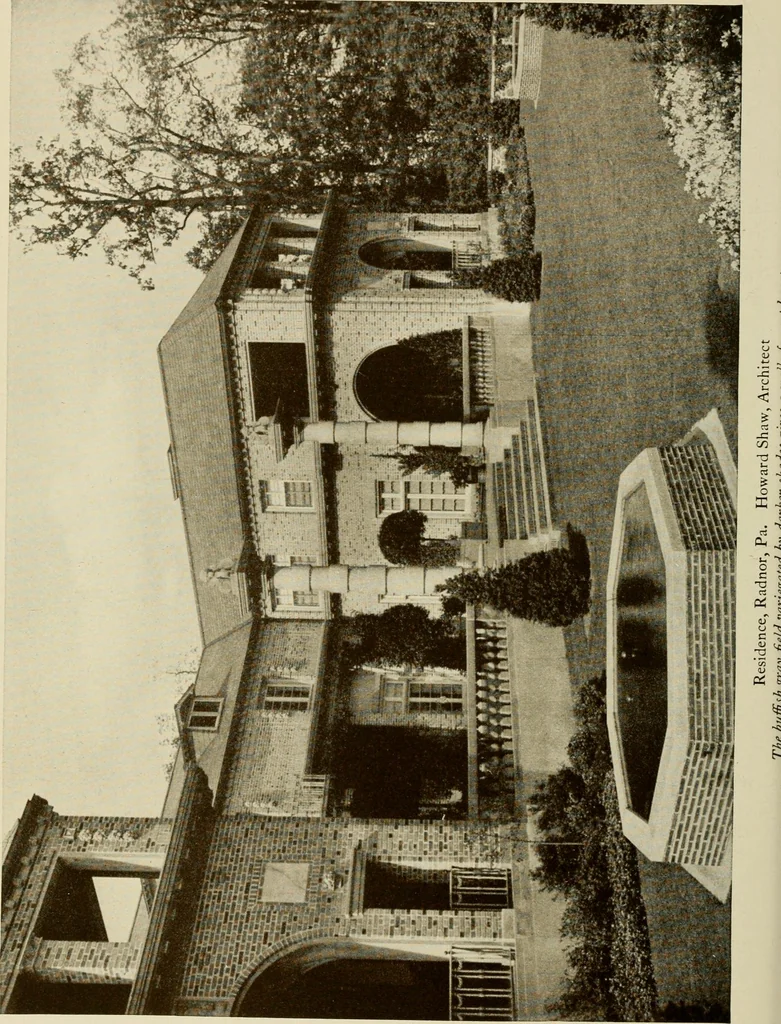 An illustration from The Story of brick ; the permanence, beauty, and economy of the face brick house / American Face Brick Association, 1922, leaf 51