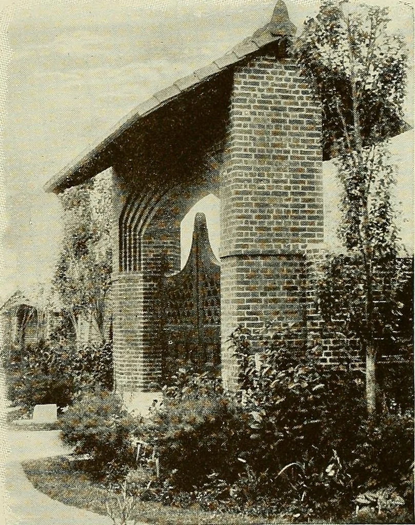 An illustration from The Story of brick ; the permanence, beauty, and economy of the face brick house / American Face Brick Association, 1922, leaf 52