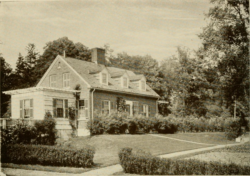 An illustration from The Story of brick ; the permanence, beauty, and economy of the face brick house / American Face Brick Association, 1922, leaf 53