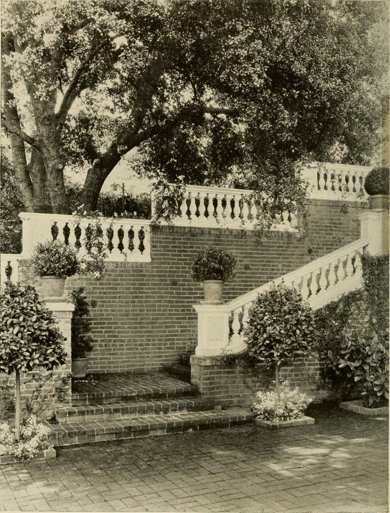 An illustration from The Story of brick ; the permanence, beauty, and economy of the face brick house / American Face Brick Association, 1922, leaf 7