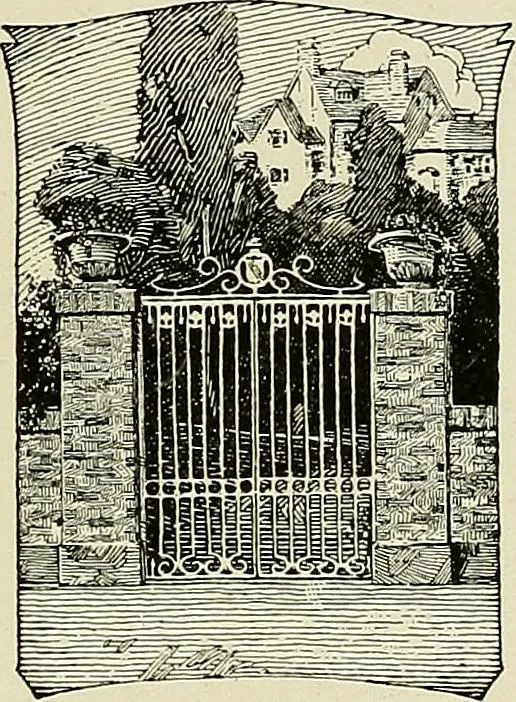 An illustration from The Story of brick ; the permanence, beauty, and economy of the face brick house / American Face Brick Association, 1922, leaf 8