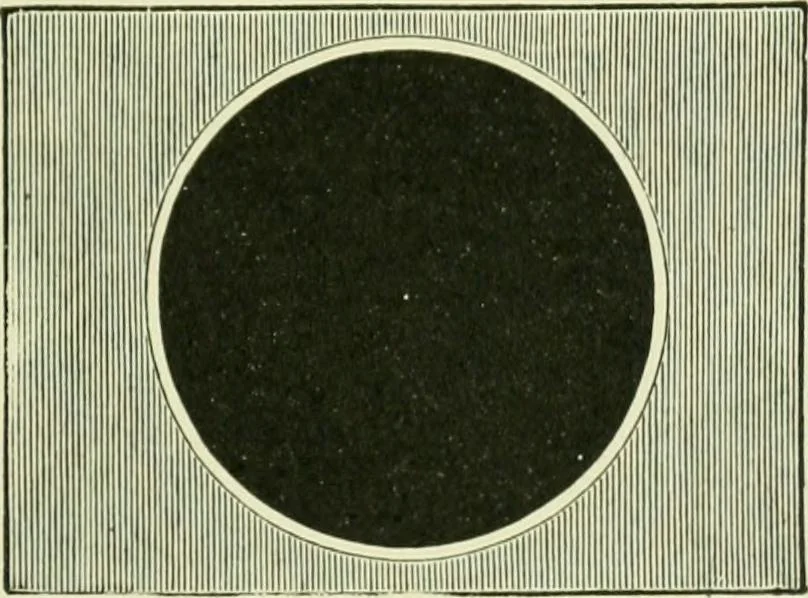An illustration from The story of eclipses, 1912, leaf 18